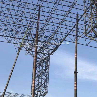 Factory price steel structure space frame light steel coal storage grid steel structure