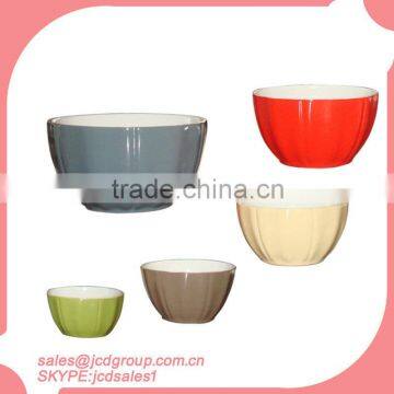 popular colored mixing big bowl set