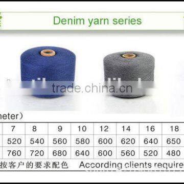 HB742 Blended Recycled Open End Denim Yarn Cotton Waste Buyers Stock-lot in Korea photo-3