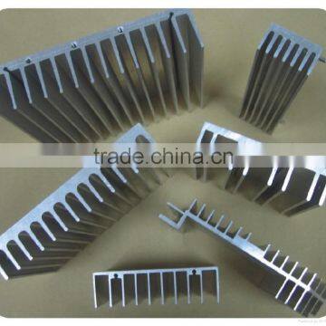 deep machined aluminum heat sink
