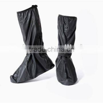 black PVC Rain Shoe Covers for Men Rain Boots Cover