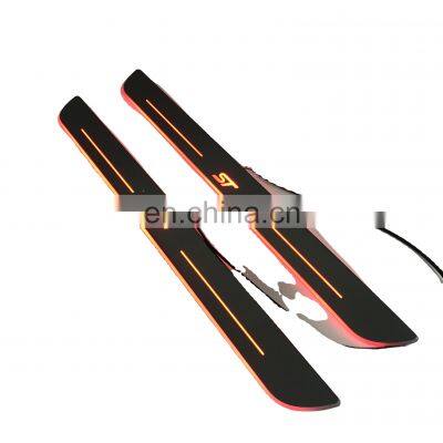 Led Door Sill Plate Strip step light door decoration step for focus st dynamic sequential style