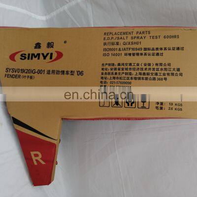 Hot Sale Simyi Auto Car Body Parts Car Fender For VW POLO VIVO 2006 OEM 6Q0821106E 6Q0821105E photo-2