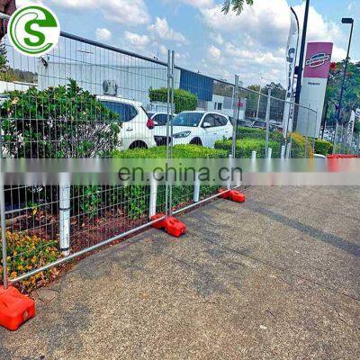 2100x2400mm heavy duty temporary fence with temporary fence base