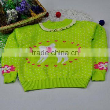 2016 girls latest design winter sweater