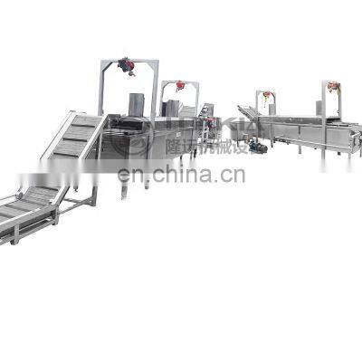 500 Kg/h Best Price Automatic French Fries Crisp Potato Chips Making Machine