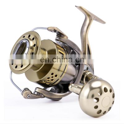 New 12+1 Stainless Steel Bearings 4000-10000 88LBS Max Drag Metal Spinning Salt Water Resistant Boat Sow Jigging Fishing Reel