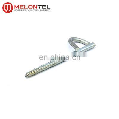 MT-1706 Outdoor P Type Galvanized Retractor Screw For Fiber Optic Cabling