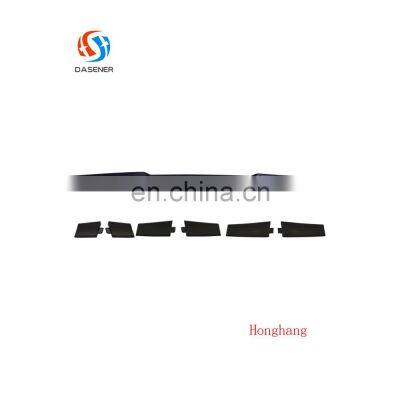 Honghang Factory Manufacture Rear Spoiler Wing, ABS Customized Gloss Black Universal Rear Wing Spoiler Type D For All Cars