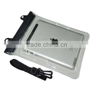 Clear floating Waterproof pouch Water Resistant Dry Bag for iPad 7/10 INCH