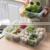 Transparent Food Preservation Plastic Box Shelf Storage Pantry Rack Home Organization Kitchen