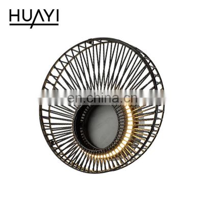 HUAYI High Performance Round Shape Wall Mounted Modern Indoor 10w LED Wall Lamp