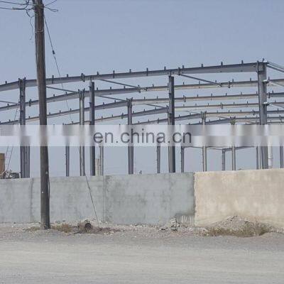 prefabricated warehouse metal building steel structure shed workshop for production