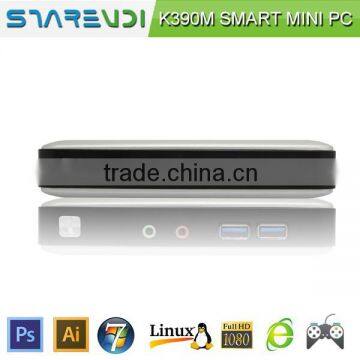 Sharevdi Unbutu micro PC, 4*USB2.0, VGA,intel dual core 1037U K390M 1.86GHz, cheap and good quality