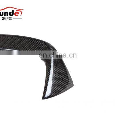 Runde New Arrival Pretty 3D Style Auto Carbon Fiber Material Rear Spoiler for 2012-2014 BMW 1Series F20 Spoiler photo-2