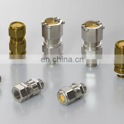 Direct Factory Flameproof Double Locking Single Sealing Stuffing EMC Cable Connector Gland Manufacturer photo-3