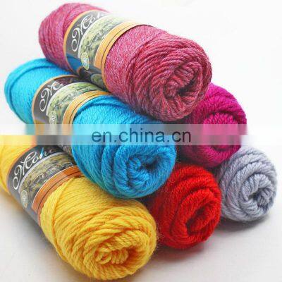 Winter Alpaca Wool Blended Cashmere Yarn Crocheting Scarf For Hand Knitting