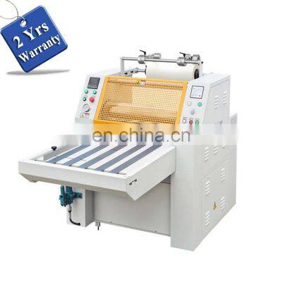 YDFM720 Glossy & Matte Plastic Film Thermal laminating machine, paper sheet feed hot press laminator