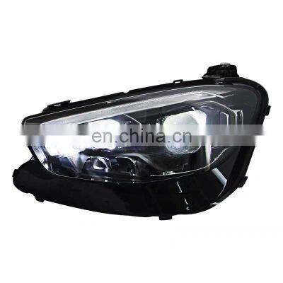 Upgrade full LED matrix Geometric multibeam headlamp headlight with scan function for mercedes benz E class W213 lamp 2016-2022