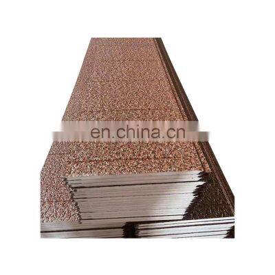 Fireproof pu sandwich wall panels pu sandwich panel wall fire resistant pu galvanized steel foil sandwich wall panels