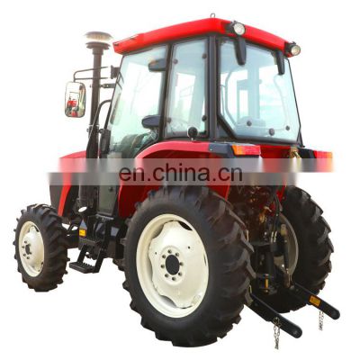 Chinese manufacture 70 HP 4WD farming wheel Tractor with Cabin