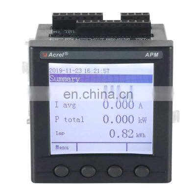 Acrel APM801 Electric Power quality analyzer with Unbalance of current,volt etc