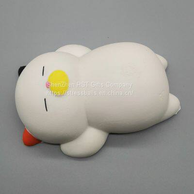 Pu Foam Cat Anti Stress Ball Soft Bouncy Ball for Toys
