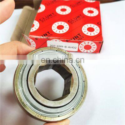 32x72x19/15 Hex bore agricultural bearing SK104-207-KRR-B-AH12 insert ball bearing unit 207KRRBAH02 bearing