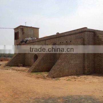 Low cost china trade clay red brick making machine hoffman kiln