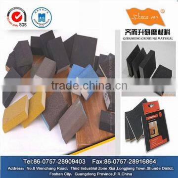 abrasive block for wood sanding