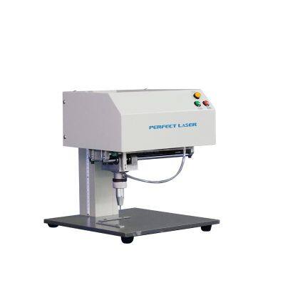 190x120mm Flat Metal nameplate Dot Peen Marking Engraving Machine