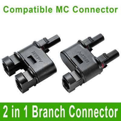 NSPV Solar panel parallar series Compatible MC4 1500VDC 2 in 1 branch connector