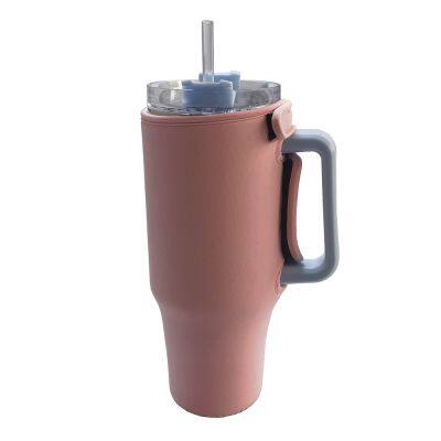 Custom Logo Color Water Bottle Tumbler Sleeve Large Size Neoprene 40OZ Cup Tumbler Carrier Bag