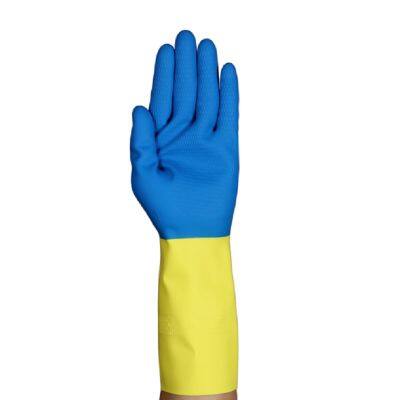 Industrial Protective Gloves Latex Nitrile Mixture photo-3