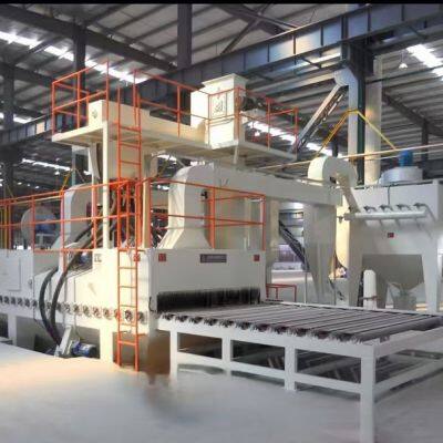 Professional roller passing shot blasting machine for cleaning the inner and outer walls of various profiles and pipes