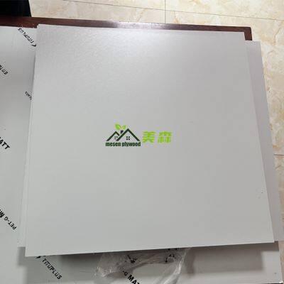 Fancy Plywood Panels Solid Color Wood Grain New Style Pet/Pct/Eb/Melamine/Laminate Cabinet Furniture E0 Formaldehyde Plywood photo-2