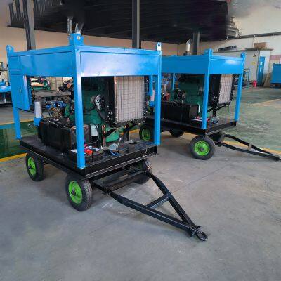 500bar Water Jet Cleaner for Marine Rust Paint Removal 33kw Diesel & 22kw Electric Drive New Condition Concrete Rust Remover