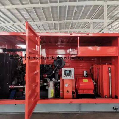 Hydro Jetting Machine Diesel Engine High Pressure Water Jetting Machine for Industrial Cleaning Construction Industry