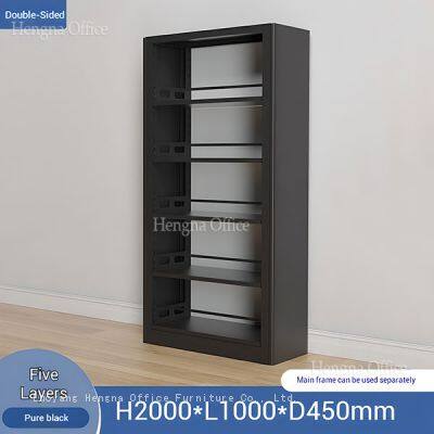 Heavy Duty Industrial Bookshelf 2000mm Height Double-Sided for Commercial Library Use photo-3