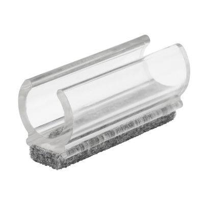 Premier Felt Glides 12мм Сани-основание для стульев, прямоугольные U-образные наконечники для ножек стульев с войлочными накладками