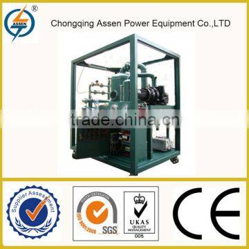 2015 new patent used mobile oil recycling machine