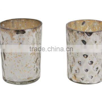 MERCURY Glass T-light Votive Holder Manufacture photo-3
