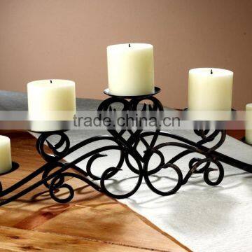 Hot Sales Iron Crafts Home Decorative Hanging Metal Crafts Wrought Iron Candle Holder