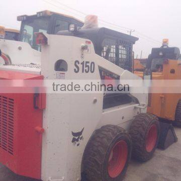 used American made wheel loader Bobcat S150 mini loader