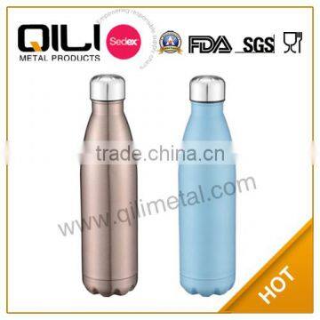 500ml power coating single wall cola shape water bottle