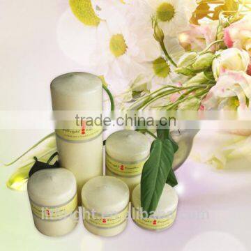 Yellow Pillar Candle , Unscented Candle, Candle Factory,10 Years Production Experience