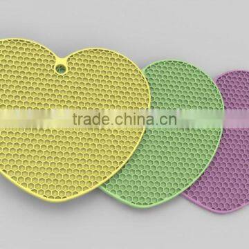 Cheap Healthy Simple Design Silicone Coaster / Promotional Cup Coaster / Heat Resistant Coaster