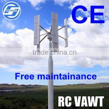 30KW Vertical Axis Wind Turbine Generator, Alternative Energy