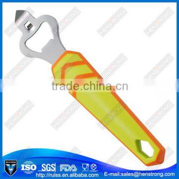 New design rubber handle bottle opener ,wine opener