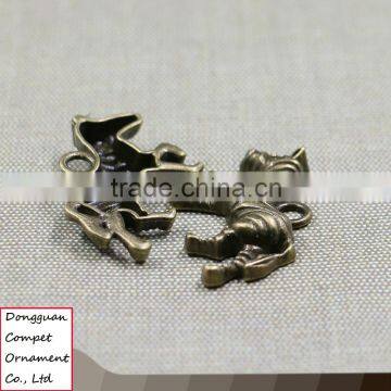 Wholesale Ancient Bronze Zinc Alloy 30*20mm Horse Zebra Pendant photo-3